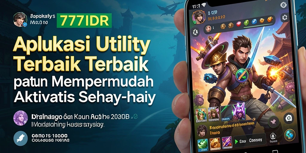 Tampilan antarmuka utama 777IDR yang intuitif dan modern.