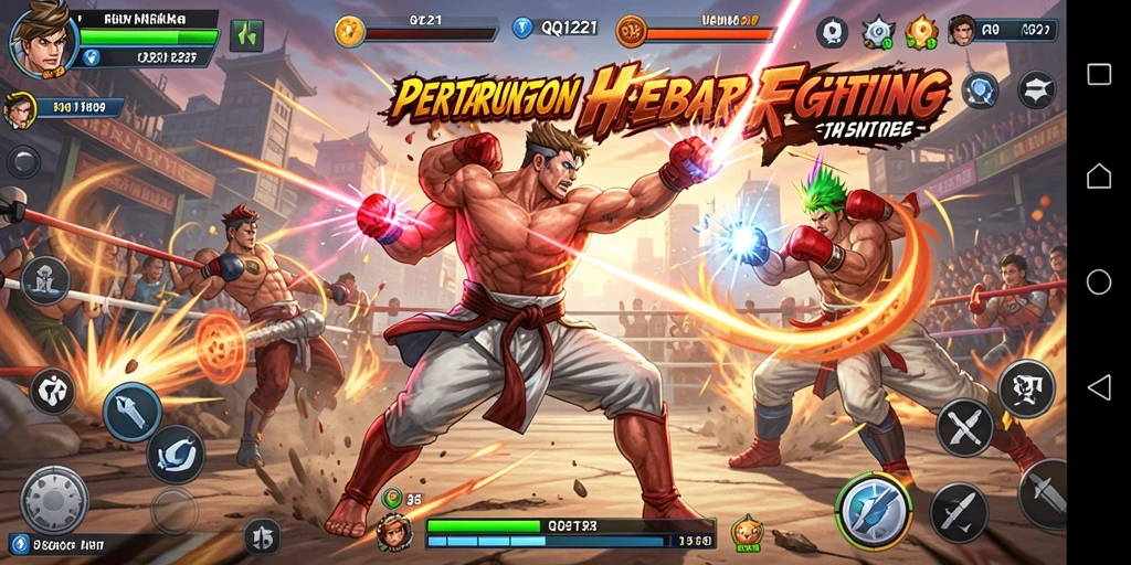 Gameplay intense di QQ1221, pertarungan seru dan mendebarkan.