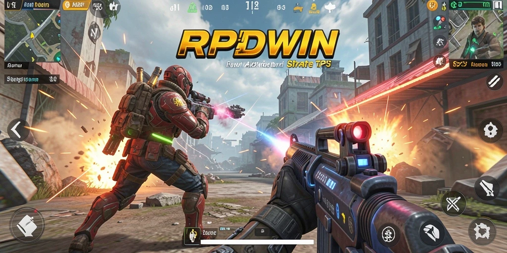 Tampilan gameplay RPIDWIN menampilkan aksi seru dan taktik mendalam.